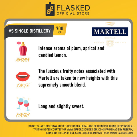 Martell VS Single Distillery 700mL