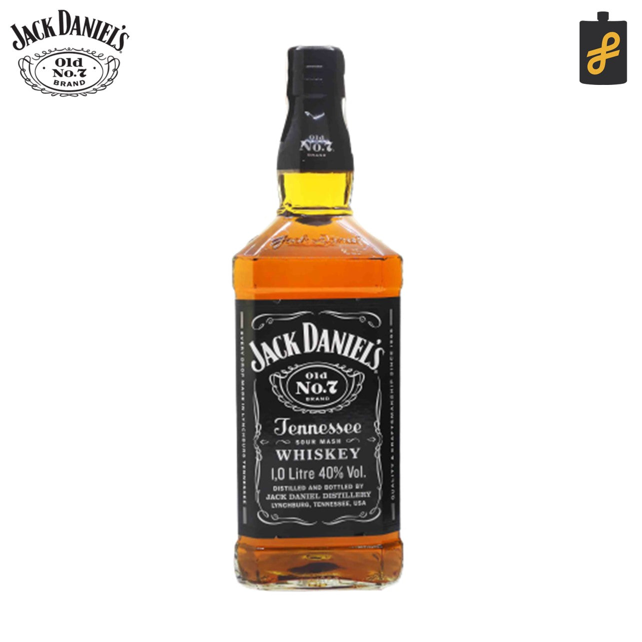 Jack Daniel's Old No. 7 Tennessee Whiskey 1L