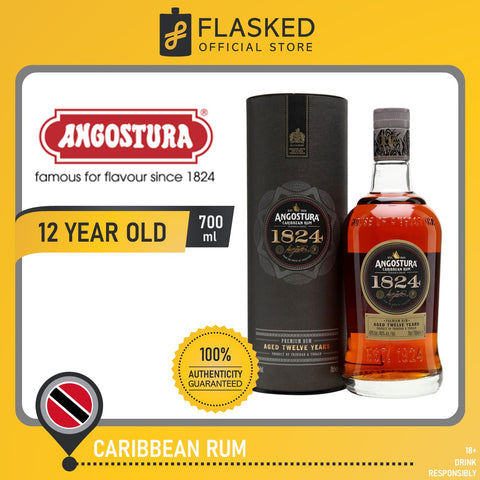 Angostura 1824 - 12 Year Old Aged Caribbean Rum 700mL