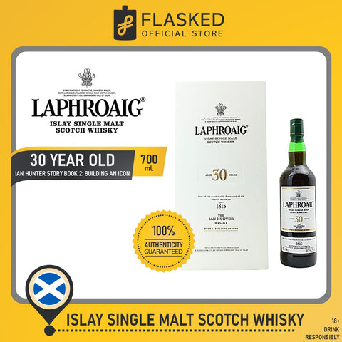 Laphroaig 30 Year Old Ian Hunter Story Book 2: Building An Icon 700mL