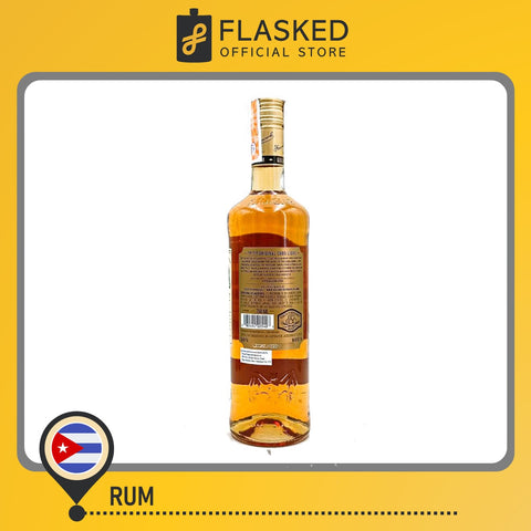 Bacardi Gold Rum 750mL 2 Set Free Superior White 375ml