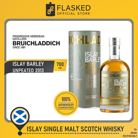 Bruichladdich Islay Barley 2013 Unpeated Single Malt Scotch Whisky 700mL