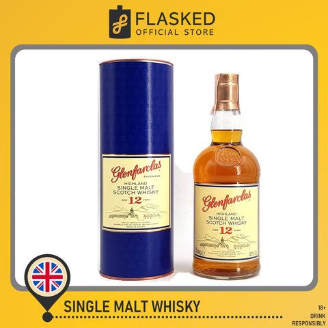 Glenfarclas 12 Year Old Highland Single Malt Scotch Whisky 700mL