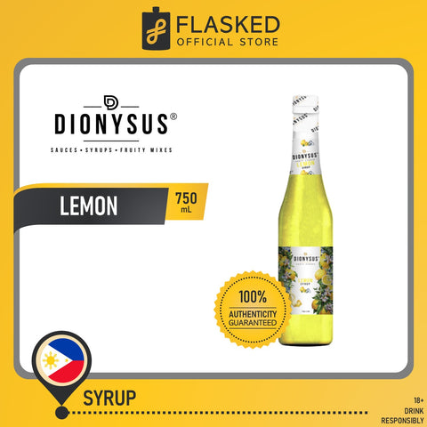 Dionysus Lemon Syrup 750ml