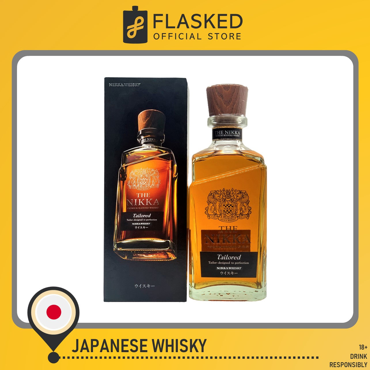 Nikka Tailored Premium Blended Whisky 700ml – Flasked Liquor Store