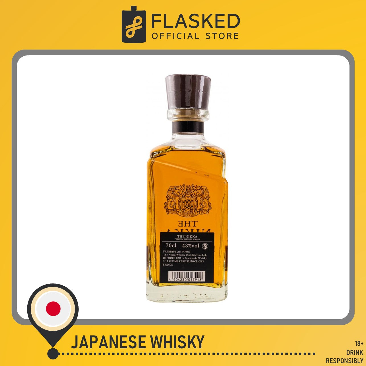 Nikka Tailored Premium Blended Whisky 700ml – Flasked Liquor Store