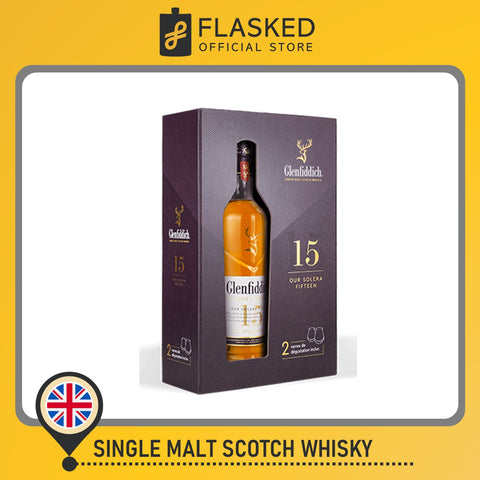 Glenfiddich 15 Year Old Whisky 700ml