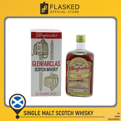 Glenfarclas 21 Year Old Grant Bonding Co 1970s 750mL