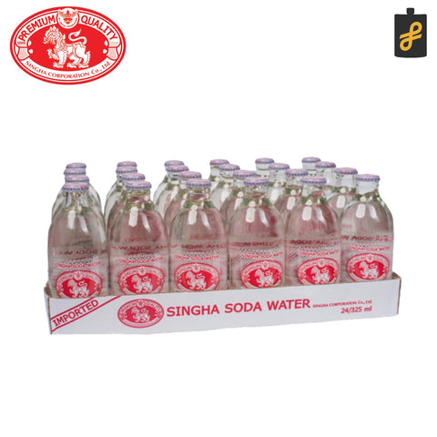 Singha Soda Water 325mL 1 Case/ 24 Bottles