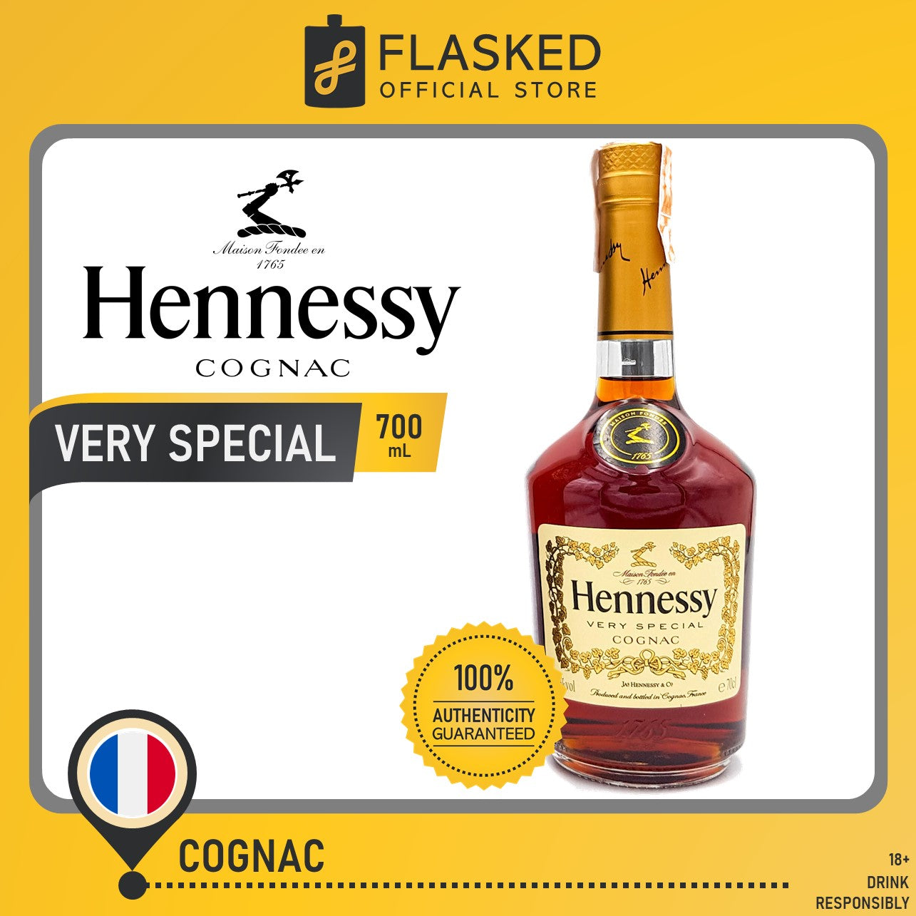 Hennessy VS Very Special Cognac 700ml