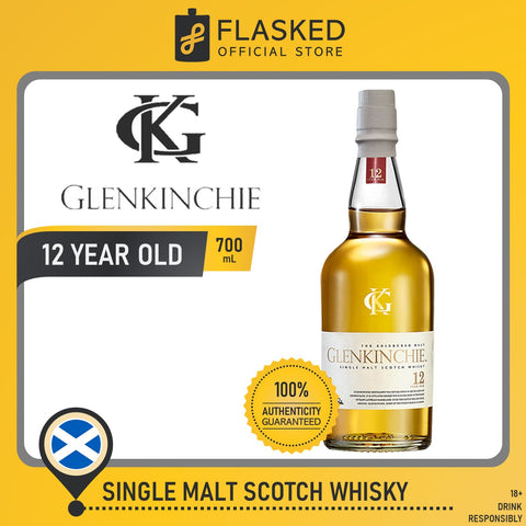 Glenkinchie 12 Year Old Single Malt Whisky 700mL