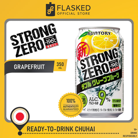 Suntory Strong Zero Grapefruit Carbonated Alcoholic Drink