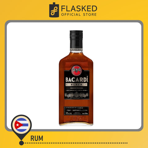 Bacardi Black Rum 375mL