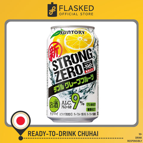 Suntory Strong Zero Grapefruit Carbonated Alcoholic Drink