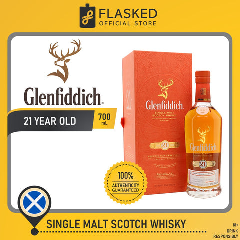 Glenfiddich 21 Year Old, Single Malt Scotch Whisky