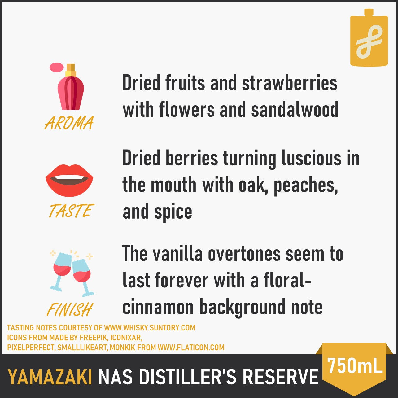 Yamazaki NAS Distillers Reserve 700mL Flasked Liquor Store