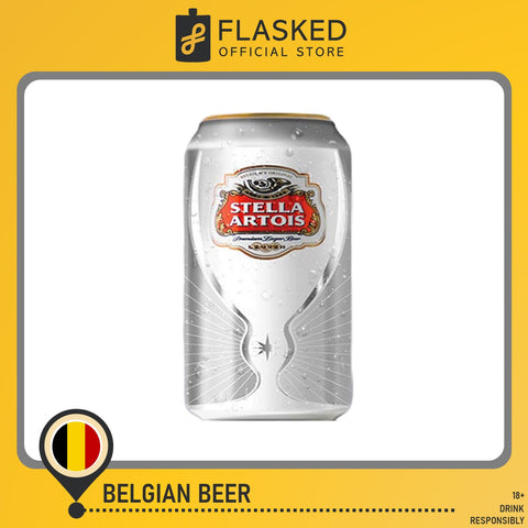 Stella Artois Belgian Beer Cans 330mL